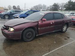 Chevrolet Impala salvage cars for sale: 2003 Chevrolet Impala