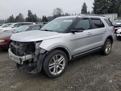 Ford Explorer salvage cars for sale: 2016 Ford Explorer XLT