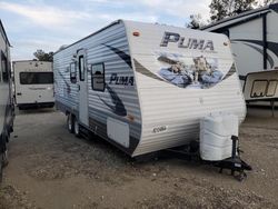 Puma salvage cars for sale: 2012 Puma Trailer