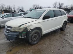 Dodge Journey salvage cars for sale: 2010 Dodge Journey SE