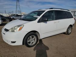 Toyota Sienna ce Vehiculos salvage en venta: 2004 Toyota Sienna CE