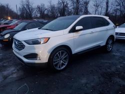 Salvage cars for sale from Copart Marlboro, NY: 2023 Ford Edge Titanium