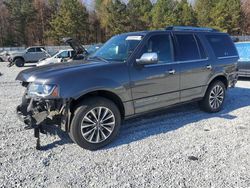 Lincoln Navigator salvage cars for sale: 2017 Lincoln Navigator Select