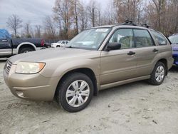 Subaru Forester salvage cars for sale: 2008 Subaru Forester 2.5X