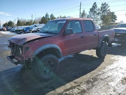 Toyota Tacoma Double cab salvage cars for sale: 2004 Toyota Tacoma Double Cab