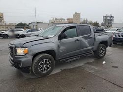 Salvage cars for sale from Copart New Orleans, LA: 2021 GMC Canyon AT4