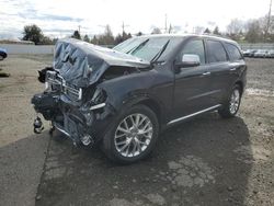 Dodge Durango salvage cars for sale: 2017 Dodge Durango SXT