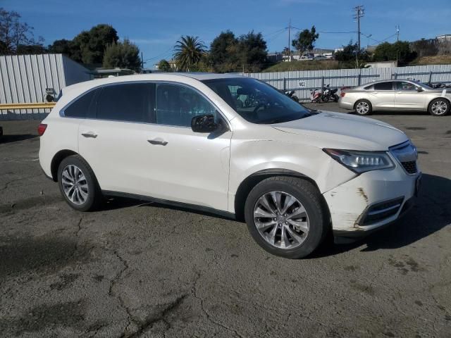 2014 Acura MDX Technology