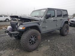 Jeep salvage cars for sale: 2022 Jeep Wrangler Unlimited Sport