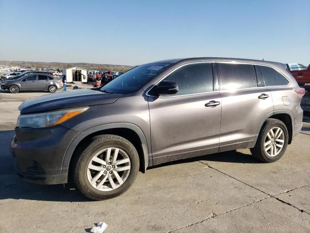 2016 Toyota Highlander LE