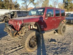 Salvage cars for sale from Copart Hampton, VA: 2012 Jeep Wrangler Unlimited Sahara