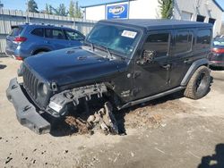 Salvage cars for sale from Copart Savannah, GA: 2020 Jeep Wrangler Unlimited Sport