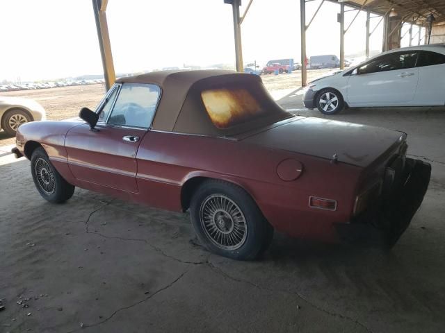 1980 Alfa Romeo Spider