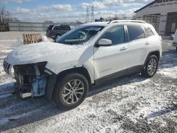 Jeep Grand Cherokee salvage cars for sale: 2021 Jeep Cherokee Latitude LUX