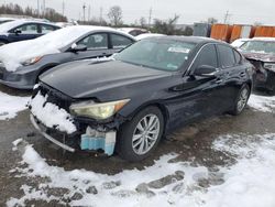 Infiniti salvage cars for sale: 2014 Infiniti Q50 Base