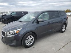 KIA Sedona lx salvage cars for sale: 2017 KIA Sedona LX