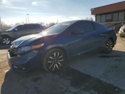 Salvage cars for sale from Copart Fort Wayne, IN: 2015 Honda Civic EXL