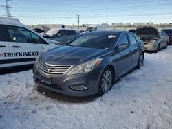 Hyundai Azera salvage cars for sale: 2012 Hyundai Azera GLS