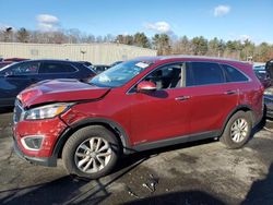 KIA Sorento salvage cars for sale: 2016 KIA Sorento LX