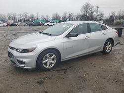 Chevrolet Malibu salvage cars for sale: 2018 Chevrolet Malibu LS