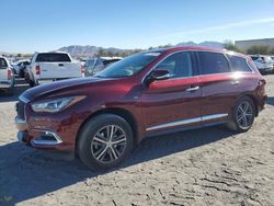 Vehiculos salvage en venta de Copart Las Vegas, NV: 2020 Infiniti QX60 Luxe