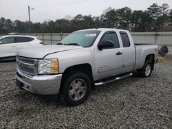 Chevrolet Silverado k1500 lt salvage cars for sale: 2012 Chevrolet Silverado K1500 LT