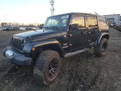 Jeep Wrangler salvage cars for sale: 2011 Jeep Wrangler Unlimited Sahara