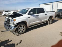 Toyota Tundra salvage cars for sale: 2015 Toyota Tundra Crewmax SR5