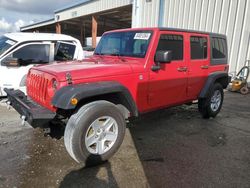 Jeep Wrangler Unlimited Sport salvage cars for sale: 2014 Jeep Wrangler Unlimited Sport