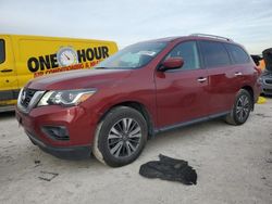 Nissan Pathfinder salvage cars for sale: 2017 Nissan Pathfinder S