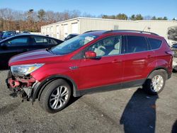 Ford salvage cars for sale: 2018 Ford Escape SE