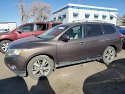 Nissan salvage cars for sale: 2015 Nissan Pathfinder S