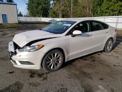 Ford Fusion salvage cars for sale: 2017 Ford Fusion SE