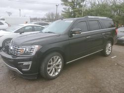 Ford Expedition salvage cars for sale: 2018 Ford Expedition Max Limited