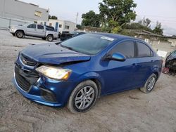 Chevrolet Sonic salvage cars for sale: 2017 Chevrolet Sonic LS