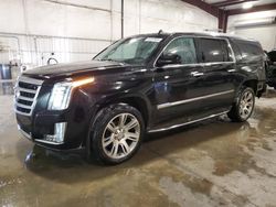 Cadillac Escalade Vehiculos salvage en venta: 2015 Cadillac Escalade ESV Luxury