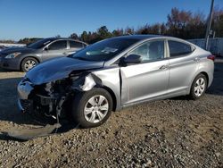 Hyundai salvage cars for sale: 2016 Hyundai Elantra SE