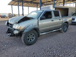 Nissan salvage cars for sale: 2002 Nissan Frontier Crew Cab XE