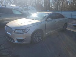 Lincoln salvage cars for sale: 2017 Lincoln MKZ Hybrid Select