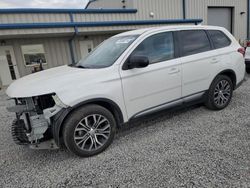 Mitsubishi Outlander salvage cars for sale: 2017 Mitsubishi Outlander ES