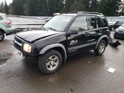 Chevrolet salvage cars for sale: 2003 Chevrolet Tracker ZR2