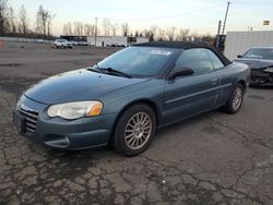 Chrysler Sebring salvage cars for sale: 2006 Chrysler Sebring Touring