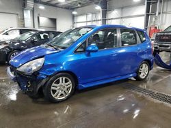 Honda fit salvage cars for sale: 2007 Honda FIT S