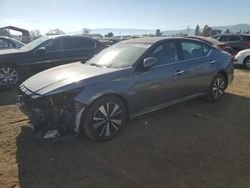 Salvage cars for sale from Copart San Martin, CA: 2022 Nissan Altima SV