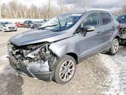 Ford Ecosport salvage cars for sale: 2018 Ford Ecosport Titanium