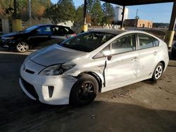 Toyota Prius salvage cars for sale: 2015 Toyota Prius