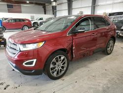 Ford salvage cars for sale: 2015 Ford Edge Titanium