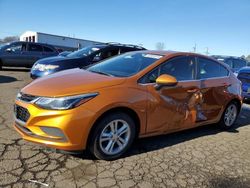 Chevrolet Cruze salvage cars for sale: 2017 Chevrolet Cruze LT