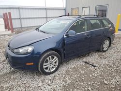 Volkswagen salvage cars for sale: 2011 Volkswagen Jetta TDI