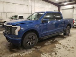 Ford salvage cars for sale: 2022 Ford F150 Lightning PRO